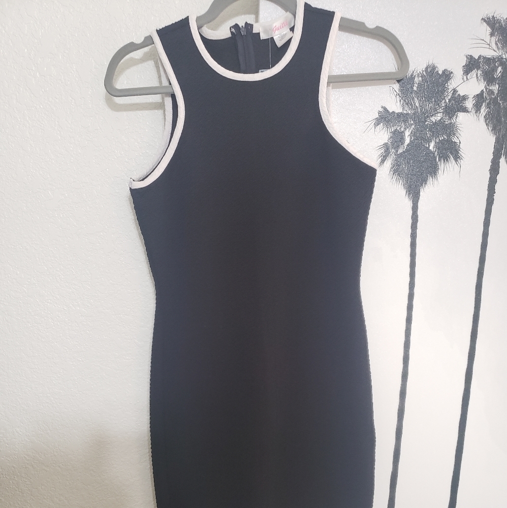 Black and white dress